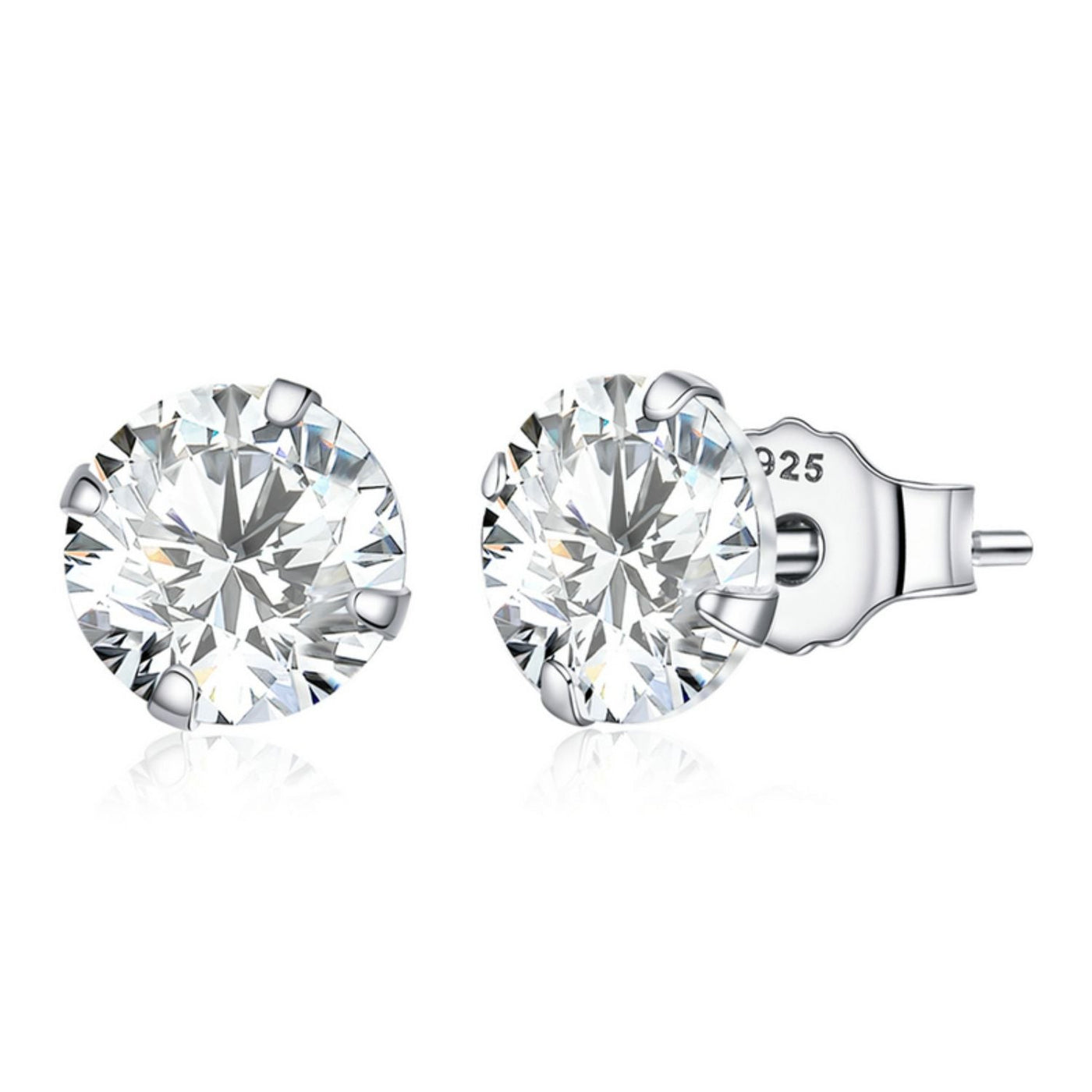 Dazzling Minimalist Stud Earrings - The Silver Goose SA