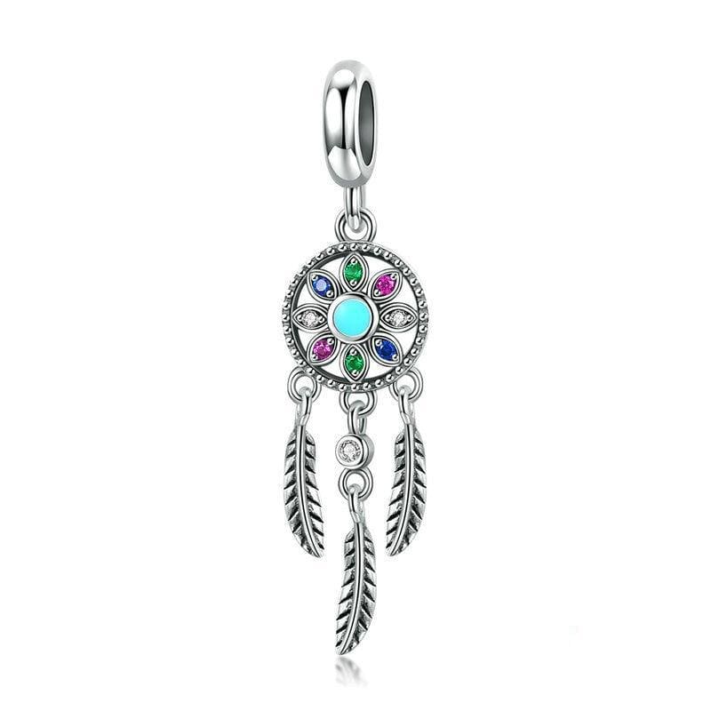 Dream Catcher Pendant Charm - The Silver Goose SA