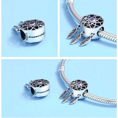 Dreamcatcher Charm - The Silver Goose SA