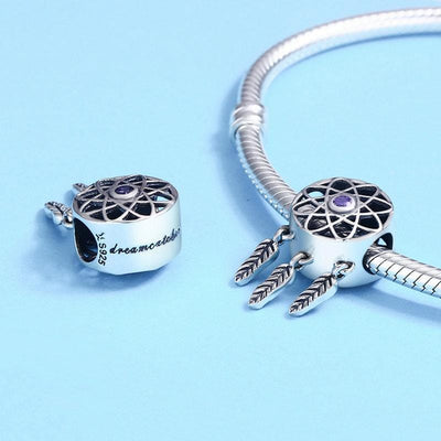 Dreamcatcher Charm - The Silver Goose SA