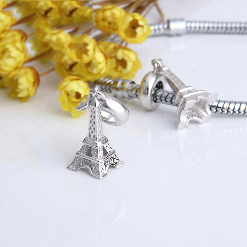 Eiffel Tower Pendant Charm - The Silver Goose SA