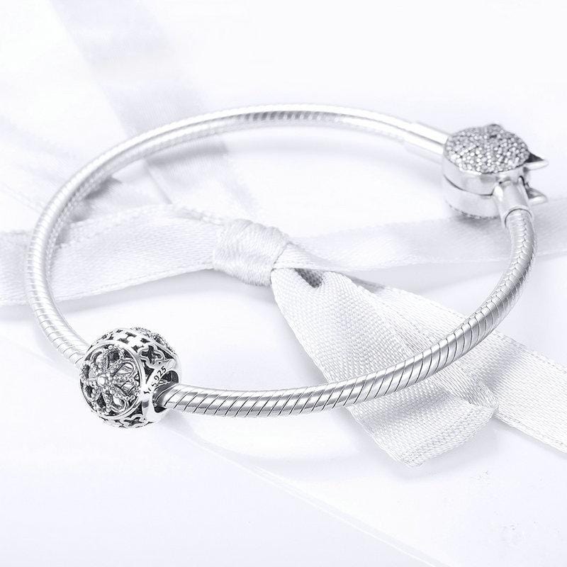 Flower Bead Charm - The Silver Goose SA