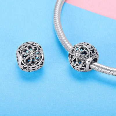 Flower Bead Charm - The Silver Goose SA