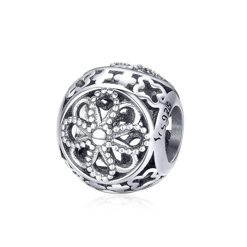 Flower Bead Charm - The Silver Goose SA