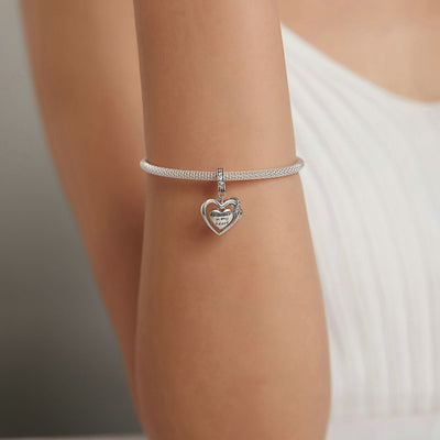 Forever Heart Pendant Charm - The Silver Goose SA