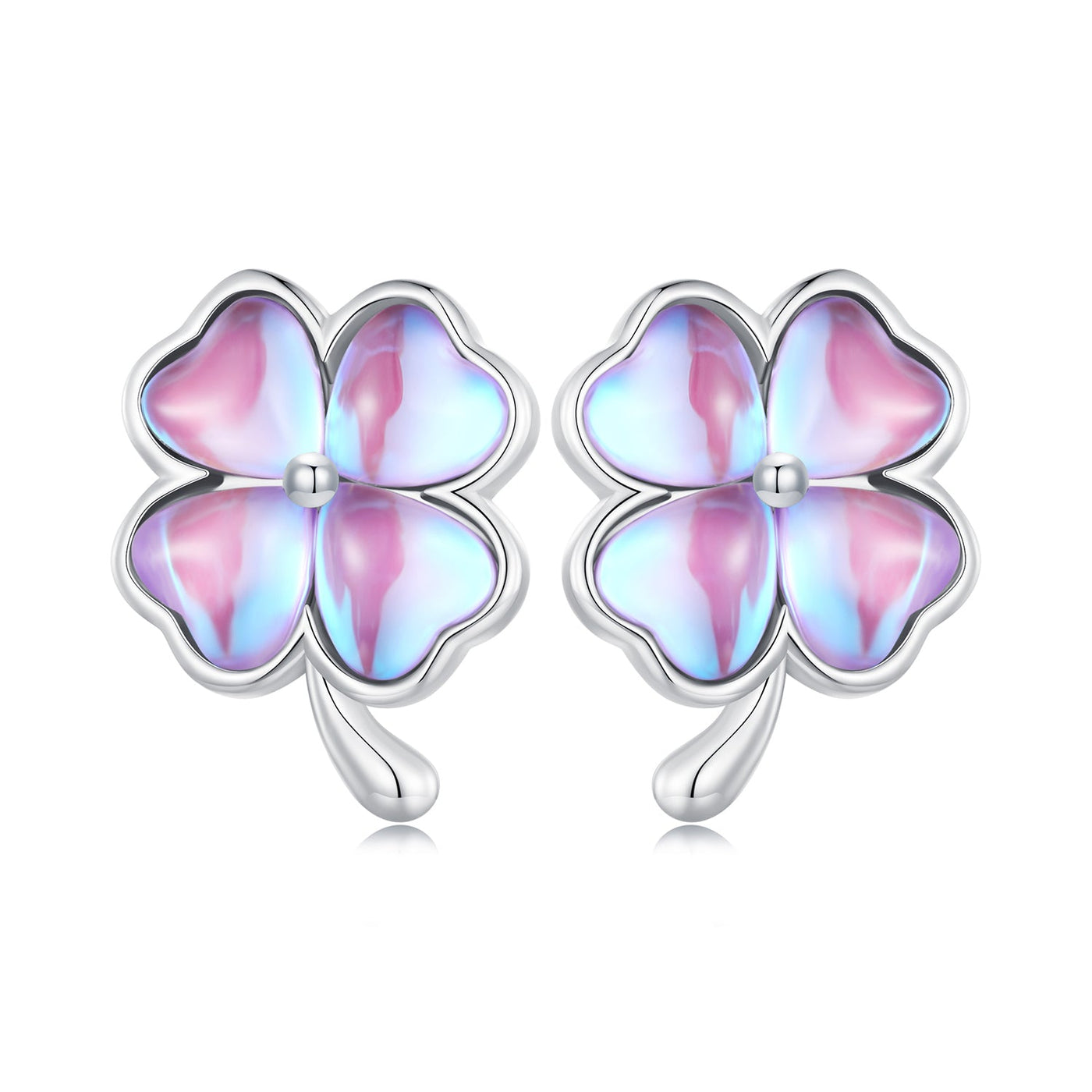 Four Leaf Clover Earrings - The Silver Goose SA