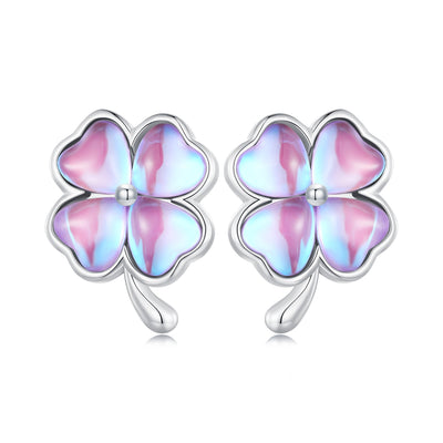 Four Leaf Clover Earrings - The Silver Goose SA