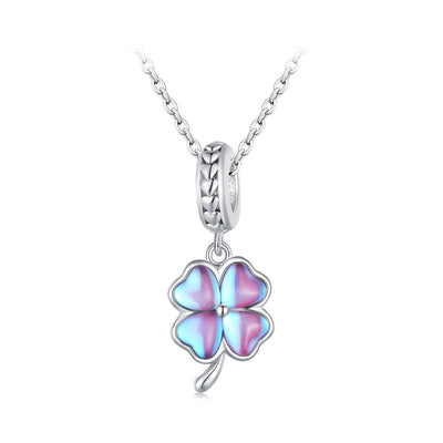 Four Leaf Clover Pendant Charm - The Silver Goose SA