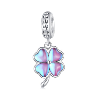 Four Leaf Clover Pendant Charm - The Silver Goose SA