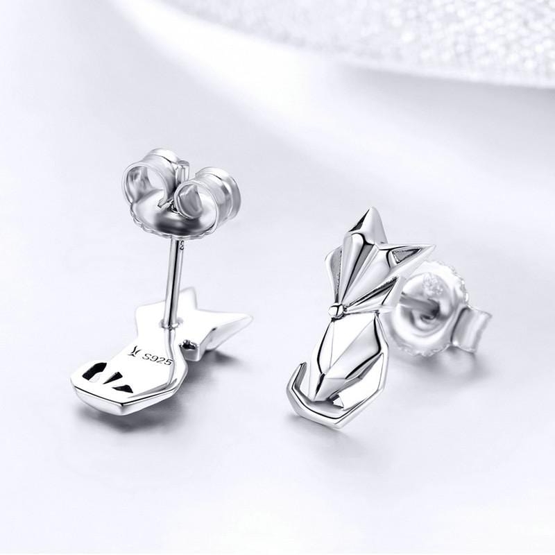 Fox Earrings - The Silver Goose SA