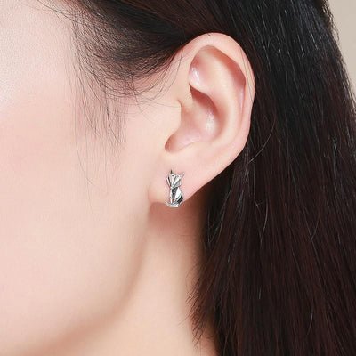 Fox Earrings - The Silver Goose SA