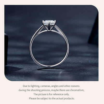 Gabi Moissanite Ring - The Silver Goose SA