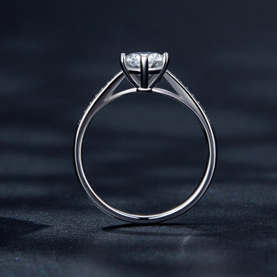 Gabi Moissanite Ring - The Silver Goose SA