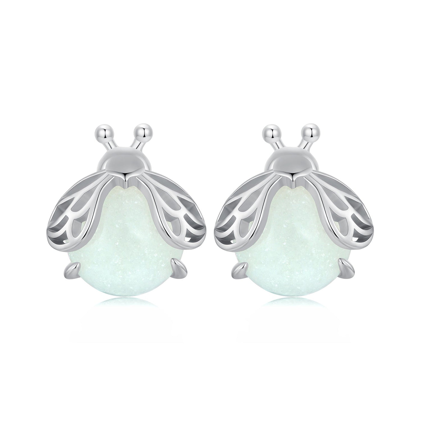 Glow In The Dark Firefly Earrings - The Silver Goose SA