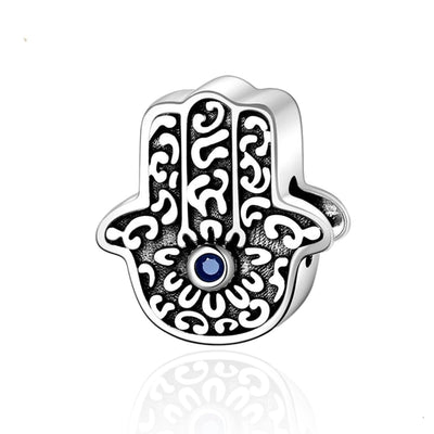 Hamsa Hand Charm - The Silver Goose SA