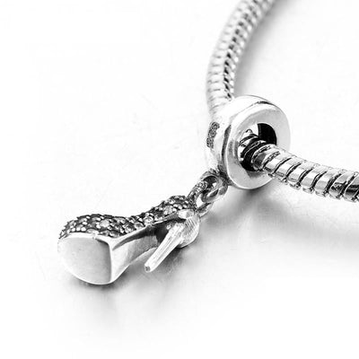 High Heel Pendant Charm - The Silver Goose SA