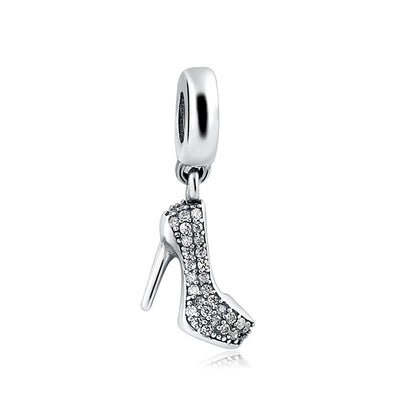 High Heel Pendant Charm - The Silver Goose SA