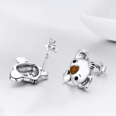 Koala Bear Earrings - The Silver Goose SA