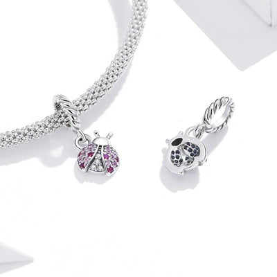Ladybug Pendant Charm - The Silver Goose SA