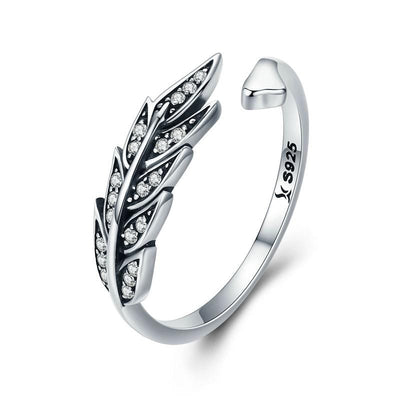 Leaves Ring - The Silver Goose SA