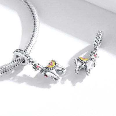 Llama Pendant Charm - The Silver Goose SA