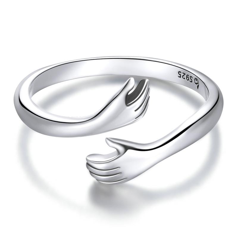 Loving Hug Open Ring - The Silver Goose SA