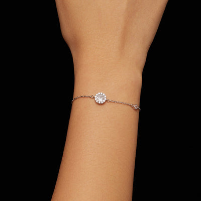 Lucy Moissanite Strand Bracelet - The Silver Goose SA