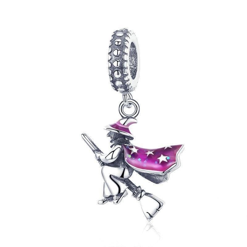 Magic Witch Pendant Charm - The Silver Goose SA