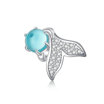 Mermaid Tail Charm - The Silver Goose SA