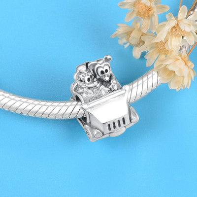 Mickey & Minnie Car Charm - The Silver Goose SA