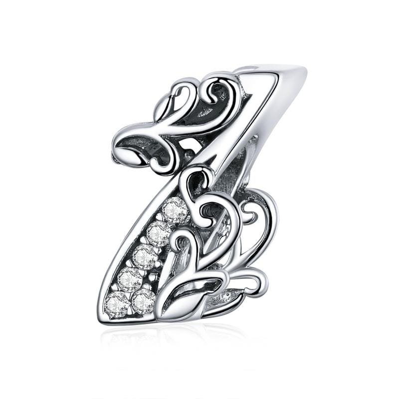 Number Charms - The Silver Goose SA