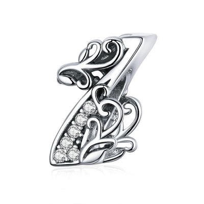 Number Charms - The Silver Goose SA