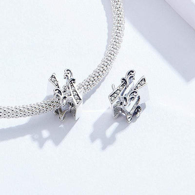 Number Charms - The Silver Goose SA