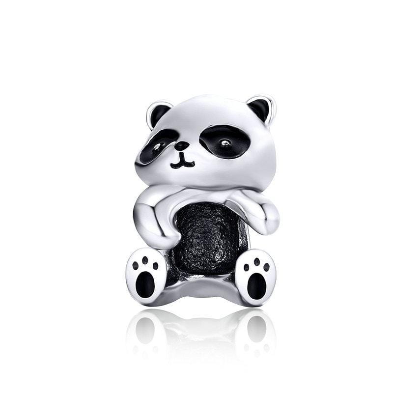 Panda Hug Charm - The Silver Goose SA