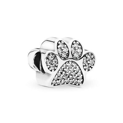 Paw Print Charm - The Silver Goose SA