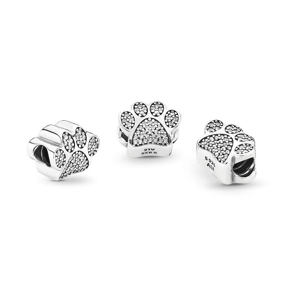 Paw Print Charm - The Silver Goose SA