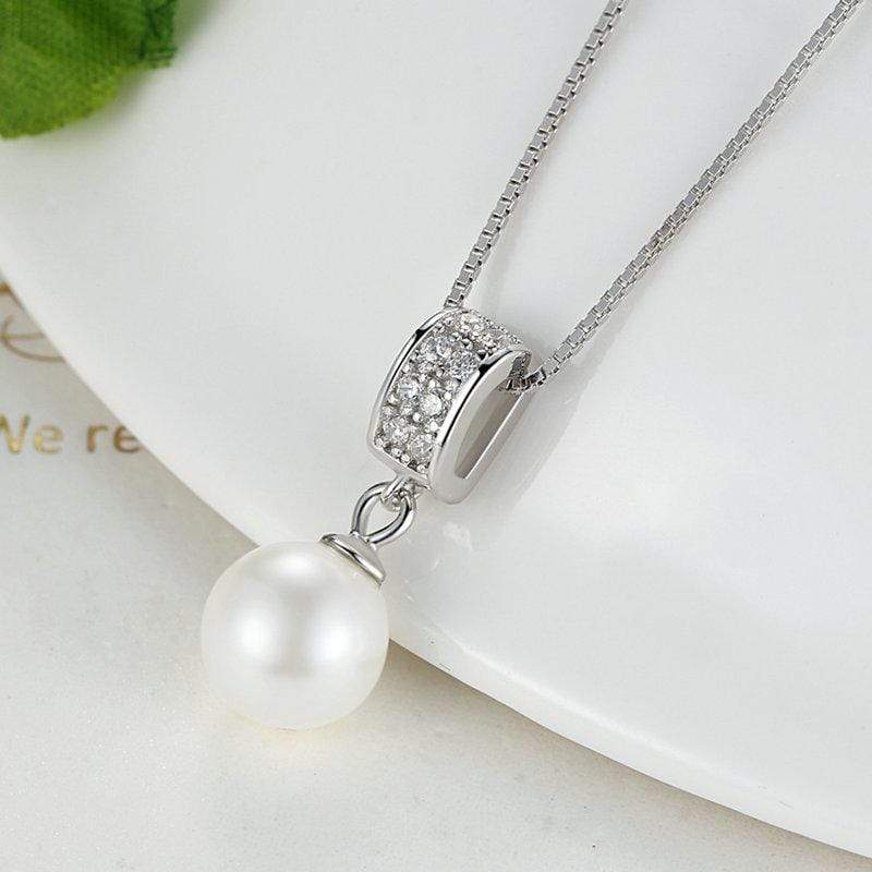 Pearl Pendant Necklace - The Silver Goose SA