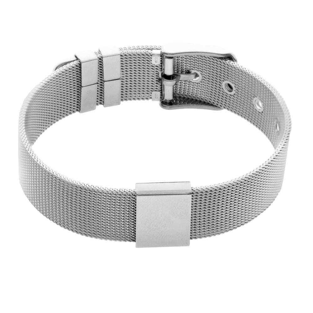 Personalised Belt Bracelet (14mm Width) - The Silver Goose SA