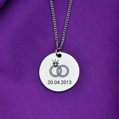 Personalised Necklace - The Silver Goose SA