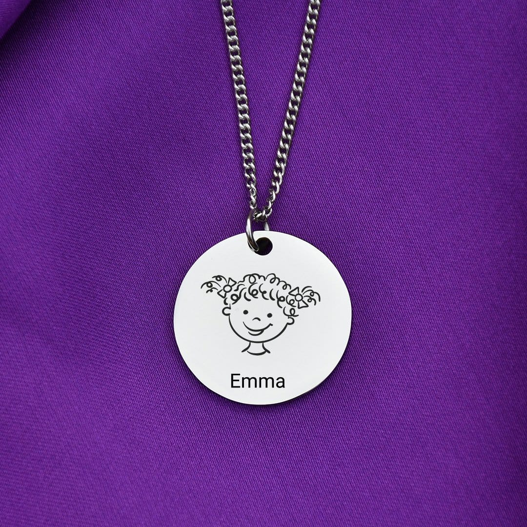 Personalised Necklace - The Silver Goose SA