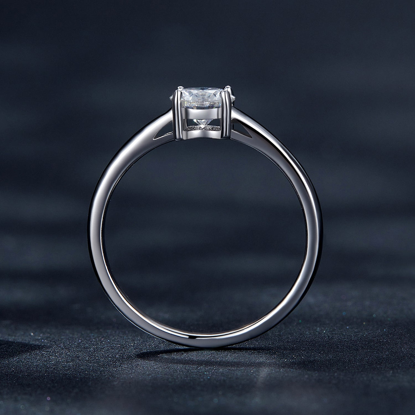 Phoebe Moissanite Ring - The Silver Goose SA