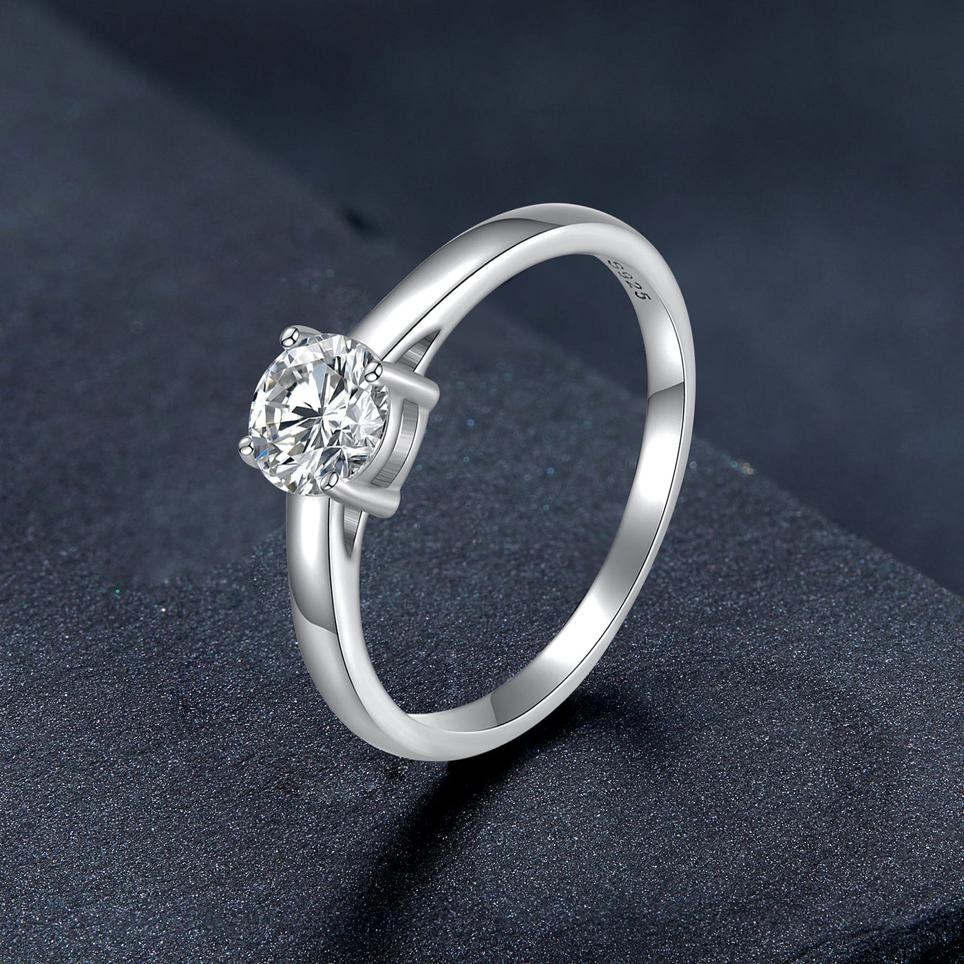 Phoebe Moissanite Ring - The Silver Goose SA