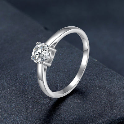 Phoebe Moissanite Ring - The Silver Goose SA