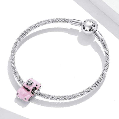 Pink Beach Buggy Charm - The Silver Goose SA