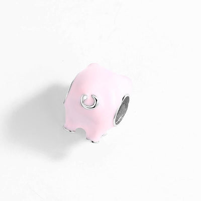 Pink Pig Charm - The Silver Goose SA