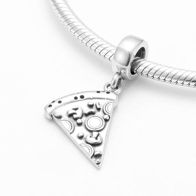 Pizza Slice Pendant Charm - The Silver Goose SA