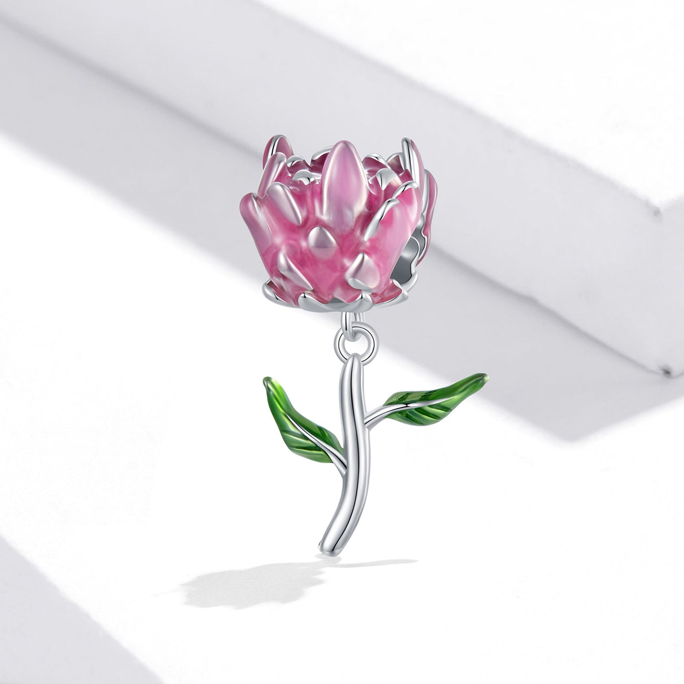 Protea Pendant Charm - The Silver Goose SA