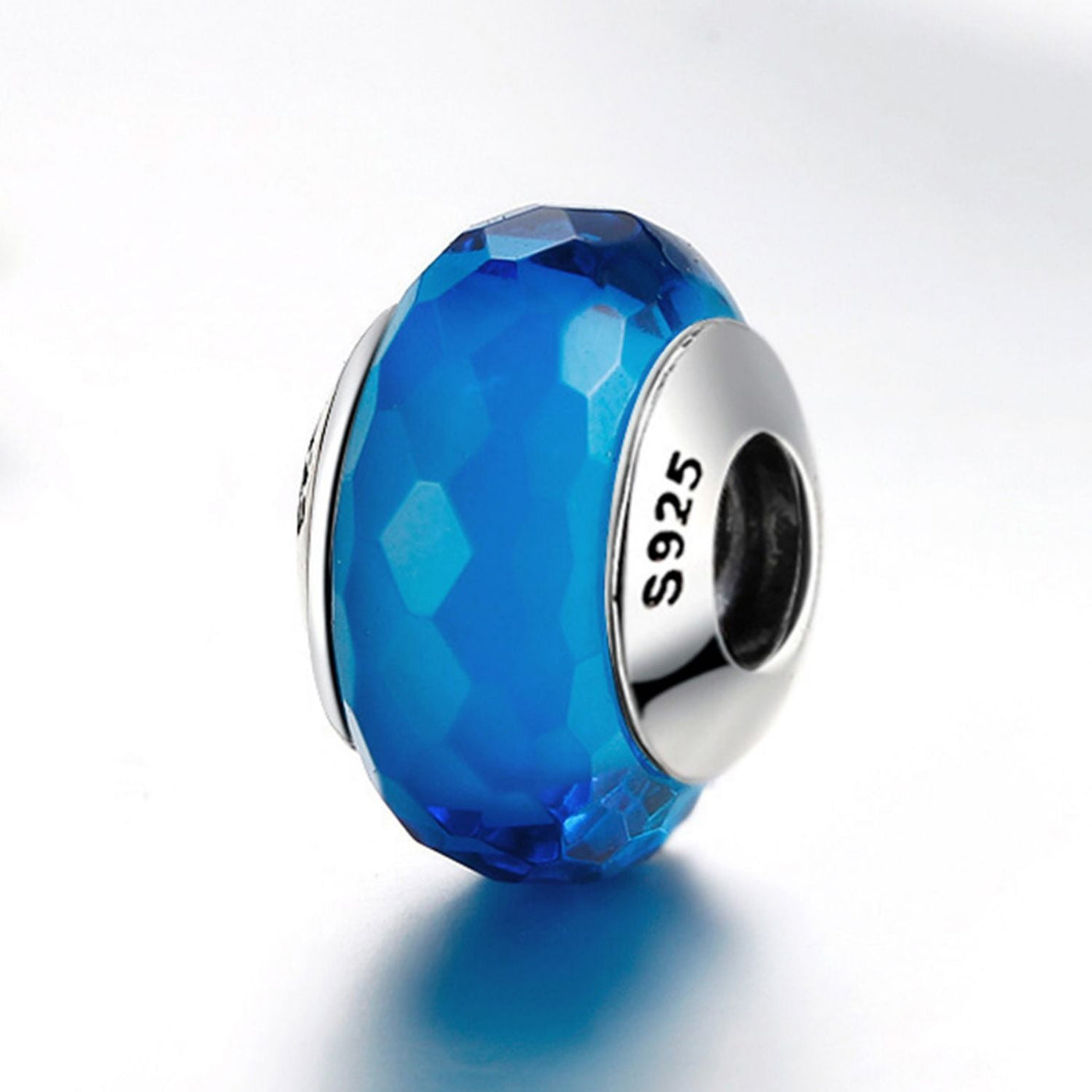 Royal Blue Murano Bead Charm - The Silver Goose SA