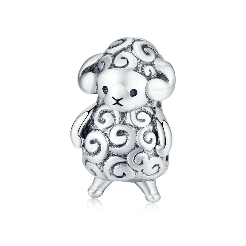 Sheep Charm - The Silver Goose SA