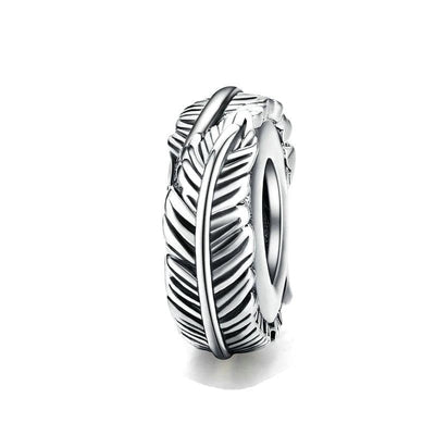 Silver Feather Stopper - The Silver Goose SA